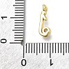 Brass Micro Pave Cubic Zirconia Pendants KK-B132-12G-J-3