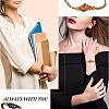 4Pcs 2 Colors Adjustable Braided Waxed Cord Macrame Pouch Bracelet Making MAK-CJ0001-18-7