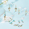 SUNNYCLUE DIY Ocean Gemstone Earring Making Kit DIY-SC0020-31-5