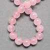 Natural Rose Quartz Bead Strands G-R173-14mm-04-2