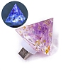 Gemstone Resin USB Lamp PW-WG62926-02-1