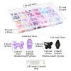131.1G 23 Styles Opaque Acrylic Beads SACR-FS0001-45-4