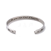 304 Stainless Steel Open Cuff Bangle BJEW-G653-01P-05-2