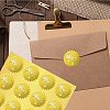 34 Sheets Self Adhesive Gold Foil Embossed Stickers DIY-WH0509-047-6