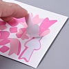 Bowknot & Heart Pattern Decorative Stickers Sheets DIY-L037-G02-3