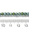 Electroplated Synthetic Non-magnetic Hematite Beads Strands G-C154-A01-01H-4