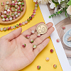 2 Strands Natural White Jade Beads Strands G-ME0001-19-3