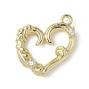 Brass Pendants KK-Q091-01G-1