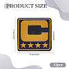 Computerized Embroidery Cloth Iron on/Sew on Patches LS-PATC-WH0006-91C-2