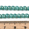 Electroplate Opaque Glass Beads Strands GLAA-T032-P4mm-AB12A-4