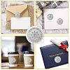 34 Sheets Silver Foil Embossed PET Picture Sticker DIY-WH0528-001-4