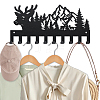 Iron Wall Mounted Hook Hangers HJEW-WH0087-005-1