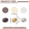 12Pcs 3 Colors Blank Alloy Bolo Tie Round Slider Pack FIND-PH0023-93-2