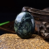 Natural Malachite Oval Palm Stone Massager PW-WG63539-18-1