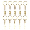 Brass & Tibetan Style Alloy Keychain KEYC-JKC00555-02-1
