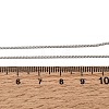 12Pcs 304 Stainless Steel Serpentine Chain Necklaces for Men Women NJEW-H093-19P-01-6