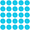 500Pcs Plastic Pendants KY-GF0001-72B-7