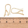 Brass Earring Hooks KK-G604-05G-3