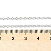 Tarnish Resistant Trendy Unisex 304 Stainless Steel Cable Chain Necklaces NJEW-L043-16P-2