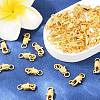 Brass Lobster Claw Clasps X-KK-KK801-G-6