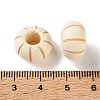 Schima Wood Carved European Beads WD-CBACBB7-02B-3