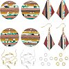 Olycraft DIY Dangle Earring Making Kits DIY-OC0005-96-1