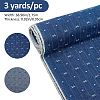 Cotton & Polyester Fabric DIY-WH0591-442-2