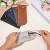 5Pcs 5 Colors Rectangle PU Leather Eyelasses Case AJEW-CN0005-39-3