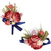 1Pc Silk Cloth Wrist Corsage AJEW-CP0001-71-1