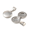 316 Stainless Steel Locket Pendants STAS-K321-11A-P-2