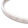 304 Stainless Steel Bangles BJEW-M284-22-3