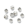 SHEGRACE Brass Textured Round Beads XGRPCU217-296P-2