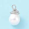 Shell Pearl Pendants KK-C004-09P-3