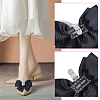 4Pcs Polyester Bowknot Shoe Decorations FIND-GF0006-41-5