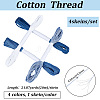 4 Skeins 4 Colors Cotton Embroidery Threads OCOR-CY0004-73B-2