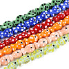 Handmade Lampwork Beads Strands LAMP-N036-08-2