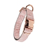 Nylon Dog Collar with Rose Gold Iron Quick Release Buckle PW-WG25675-11-1