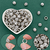 90Pcs Zinc Alloy European Beads FIND-SP0005-97B-7