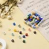 65Pcs Handmade Millefiori Glass Beads LK-YW0001-03-13