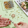 120Pcs 2 Color Iron Ball Stud Earring Findings DIY-UN0004-38-3