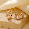 Brass Hoop Earrings HA0784-2-1