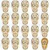 20Pcs Alloy Shank Buttons BUTT-PH0001-82B-G-1
