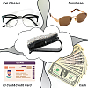 4Pcs Plastic Glasses Holders for Car Sun Visor AJEW-AN0007-28-3