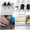 Plastic Refillable oil paint Pen Brush DIY-H137-01A-4