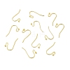 Golden Color Brass Hook Ear Wire X-J0JQN-G-3