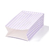 Rectangle with Tartan Pattern Paper Bags LS-CARB-Z001-01A-4