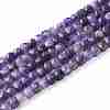 Natural Amethyst Beads Strands G-L537-001-1