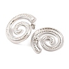 Brass Stud Earrings for Women EJEW-U015-06P-2