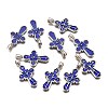 Alloy Enamel Pendants for Religion ENAM-F139-06AS-RS-1