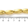 Electroplated Synthetic Non-magnetic Hematite Beads Strands G-P545-G03-8x16mm-5